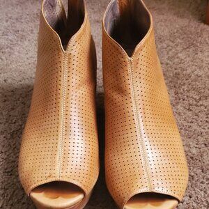 Chocolat Blu peep toe wedges